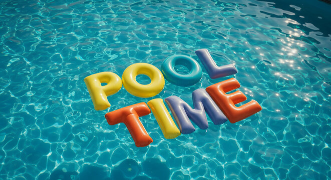 Pool Time Joyful