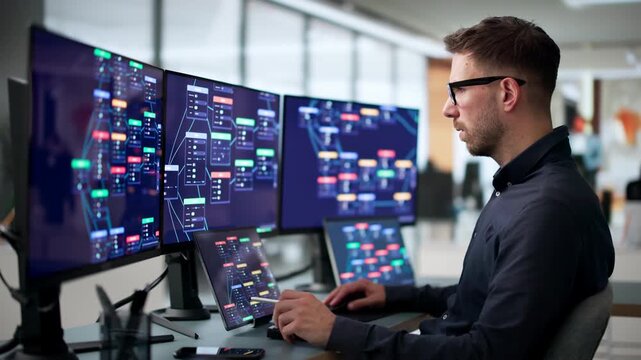 Software Developer Builds Business Workflows