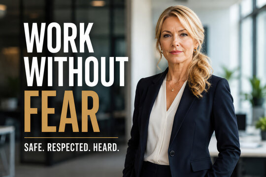 Fear-Free Workplace and Psychological Safety with Confident Female Business Leader