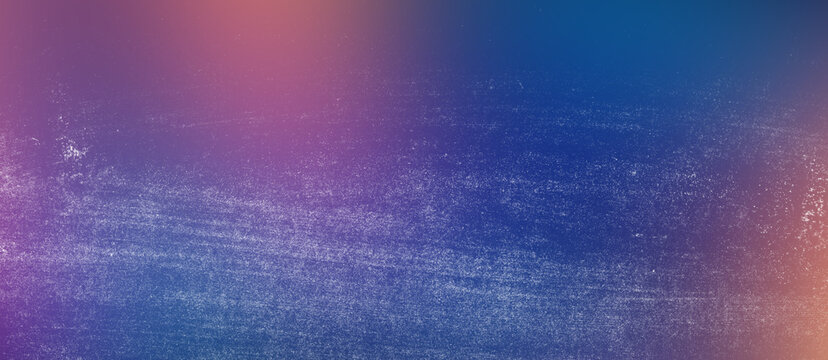 Dramatic multicolored sunset gradient background with dark blue and warm pink tones textured with white chalk scratches perfect for emotional music album covers or posters.
