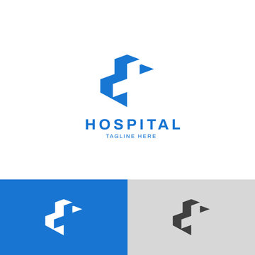 Blue Medical Business Logo Design