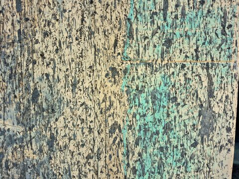 Dirty Wall Texture with Mud Splatters and Cracked Paint
