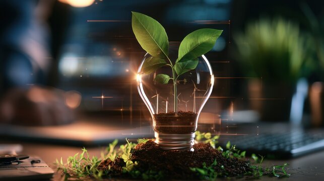 The renewable technology market develops clean energy solutions such as solar systems, wind turbines, and sustainable innovations for a greener future.

