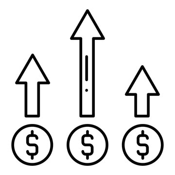 Competitive Edge Line Icon