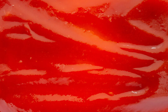 red tomato sauce ketchup texture background
