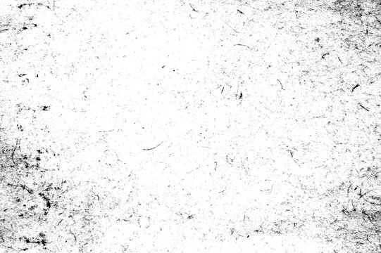 Black and White Grunge Texture Background with Dirty Scratch and Grain Effect