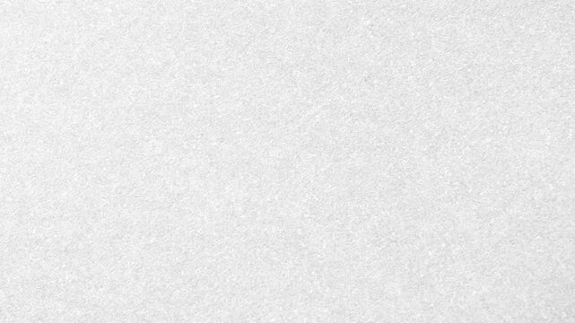Stop motion of crumpled white paper texture, abstract loop background, White recycle craft paper cardboard surface texture background stop motion, old film, overlay effect, with noise, grain,