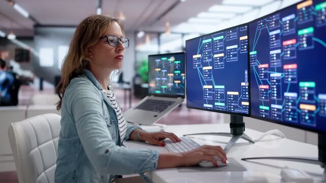 Software Developer Uses Visual Low Code Platform