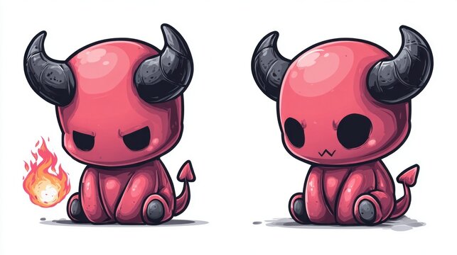Adorable demonic creatures bring mischief and charm