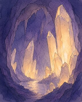 Purple and beige background