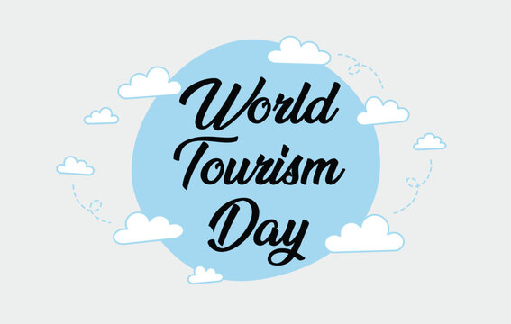 World Tourism Day Celebration Illustration