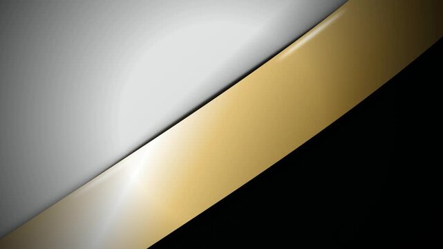 Minimalist geometric sections shift in a clean seamless loop