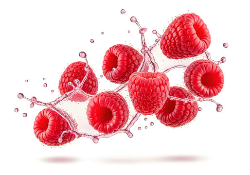 Cluster of red blood cells under microscopic visualization