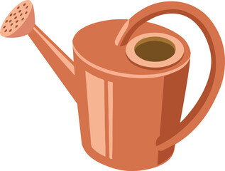 Watering Can for Gardening Isolated Vector Illustration © Frevia Studio
