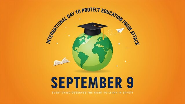 International day to protect education from attack poster