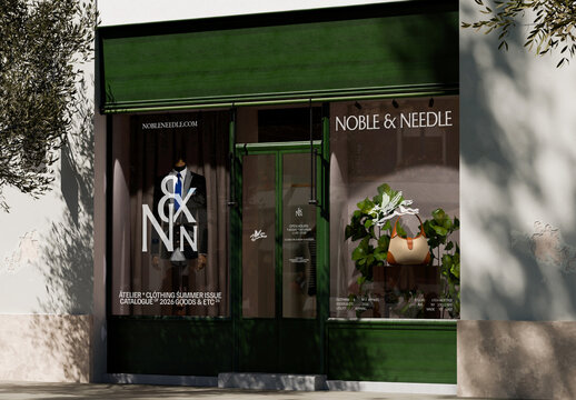 Storefront Mockup