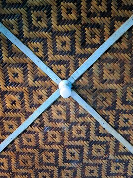 Creative Bamboo Woven Ceiling Ideas 