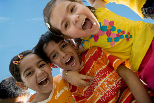 Children shouting 