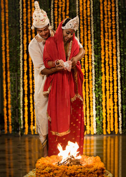 Indian wedding ceremony 