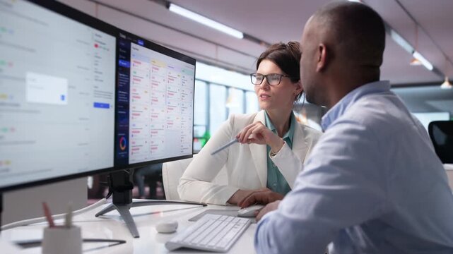 IT Support Specialists Working Together