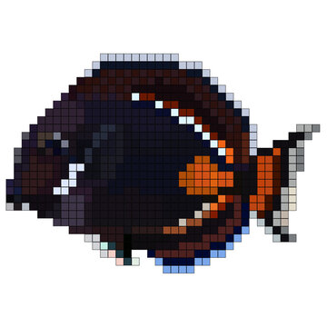 Retro Pixel Art Achilles Tang Transparent PNG