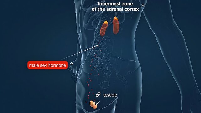 Innermost zone of the adrenal cortex