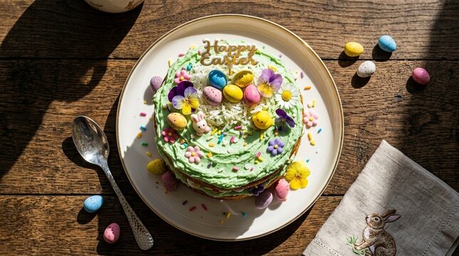 Vibrant colorful cupcakes arranged on a wooden surface, perfect for celebration baking or dessert photography, sweet treats for parties and holidays, delicious gourmet baked goods display