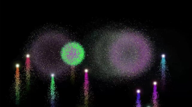 happy new year fireworks