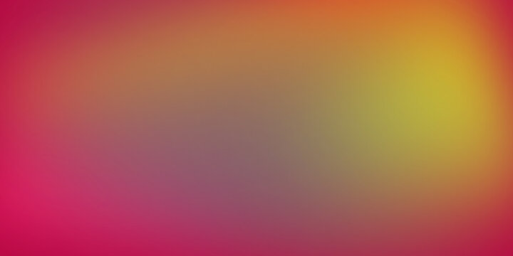 Abstract digital background with a soft pixelated gradient transition from vibrant pink to warm yellow and orange tones