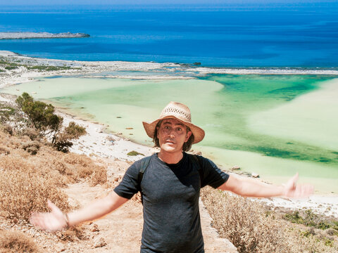 Emozione di viaggio davanti alla laguna di Balos a Creta