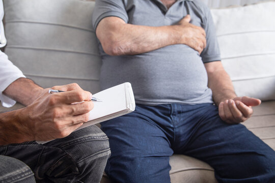  Doctor visit patient at home. Healthcare and medical