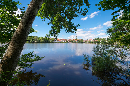 Germany, Baden-Wuerttemberg, Swabia, Upper Swabia, Bad Waldsee