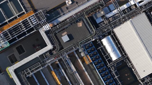 Aerial View of Longcross Park AI Data Center Campus in Surrey