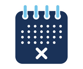Fototapeta premium Calendar schedule plan event icon