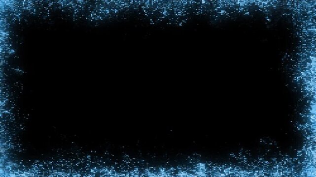 8bit風パーティクル背景