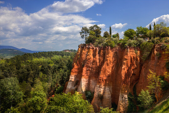 Falaises d&rsquo;ocre de Roussillon, Luberon