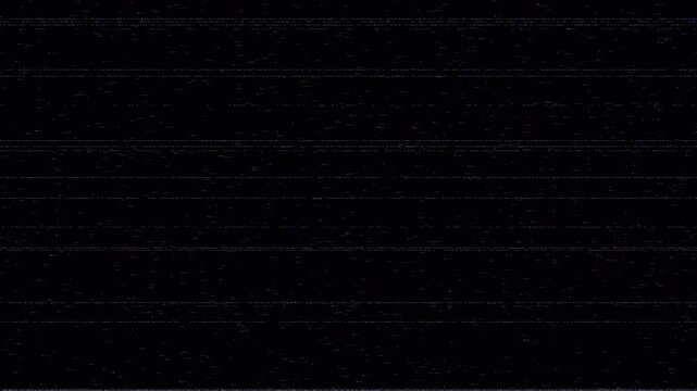 No signal old vintage TV snow screen. Continuous fine grain static noise. Dark CRT receiver signal distortion texture. Retro analog broadcast error display. Seamless vintage video noise visual effect.