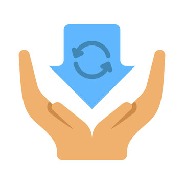 Version Control Icon - Flat Color