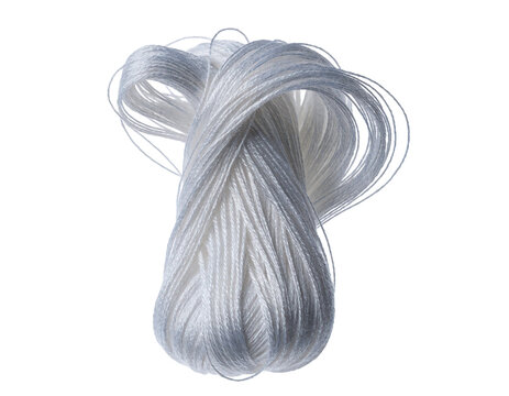 White fabric tied in a knot