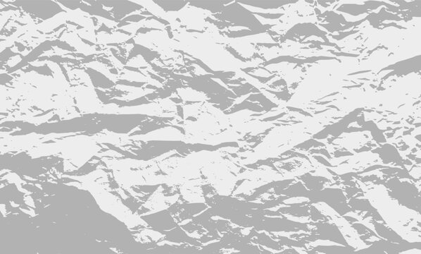 Crumpled paper grunge texture overlay for vintage, distressed and creative design projects