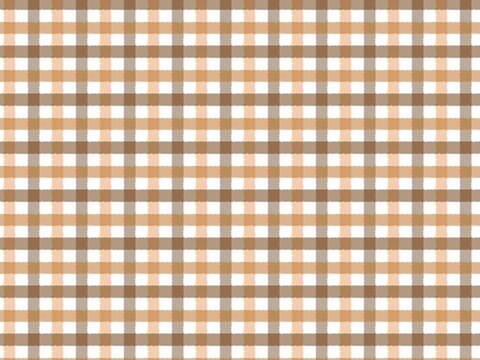 Seamless Brown Plaid Pattern Vector Background