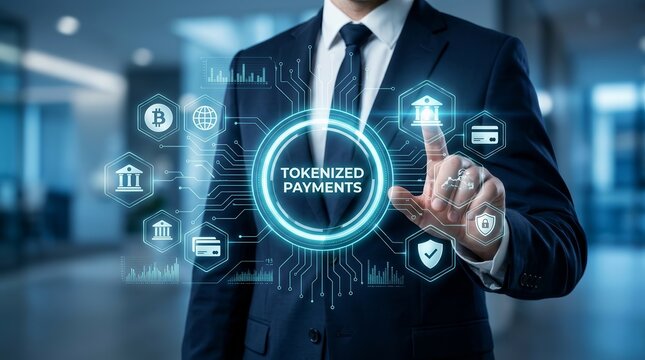 A tokenized payments system designed for secure financial transactions and digital currency exchange.