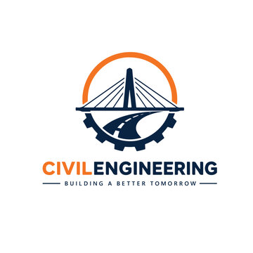 Civil Engineering Logo Symbols Icon Vector Template.