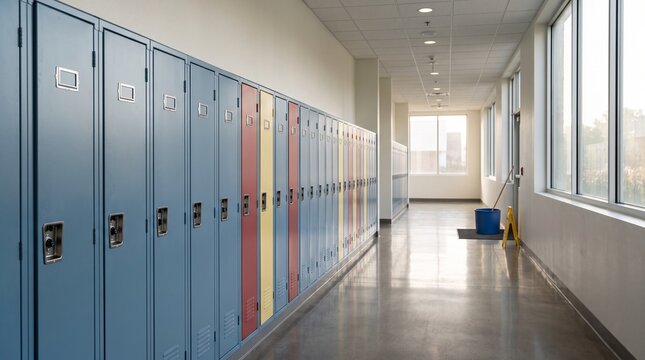 Restored lockers ready for seasonal campus reopening