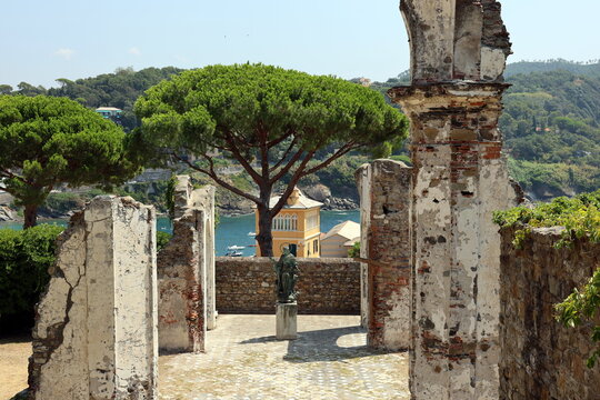 Ruinen des Oratorio di Santa Caterina in Sestri Levante