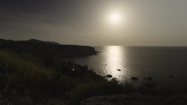 Experience the 2026 annular solar eclipse in a stunning iPhone timelapse capturing the sun setting over a tranquil ocean landscape captivating scenes cinematic quality