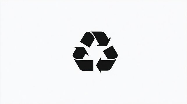 Recycle icon representing reuse and conservation efforts