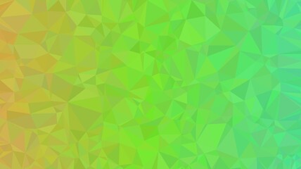 Obraz premium Vibrant polygonal texture with gradient of yellow and green for background use and artistic presentations.