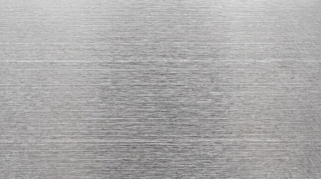 Brushed Stainless Steel Metallic Surface Texture Background