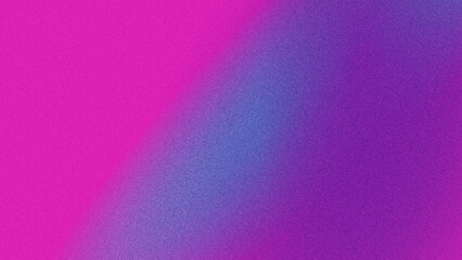 Abstract background, featuring a smooth, gradient transition from, bright magenta to, deep purple with, a subtle grainy, texture and soft, light blend